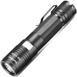 SUPERFIRE lanterna led supfire a5, 300lm, 200m incarcare usb, negru (95-A5-3191)