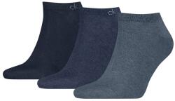 Calvin Klein CALVIN KLEIN, Egyszínű bokazokni szett - 3 pár, Sötétkék, Olajkék, Tengerészkék, 43-46 (701234366-005-43-46)