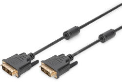 Digitus AK-320100-020-S DVI kábel 2 M DVI-D Fekete (301814)