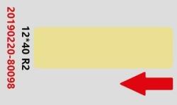 NIIMBOT štítky RP 12x40mm 155ks BrightYellow pro D11 a D110 (A2A68301601)