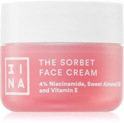 3INA The Sorbet Face Cream könnyű hidratáló krém az arcra 10 ml