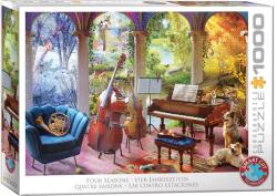 EUROGRAPHICS 1000 db-os puzzle - Four Seasons, Angelo Bonito (6000-6013) (6000-6013)