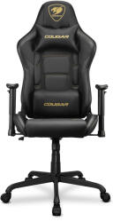 COUGAR Gaming Silla Armor Elite Royal PC gamer szék Párnázott ülés Fekete (CGR-ARMOR ELITE-BG)