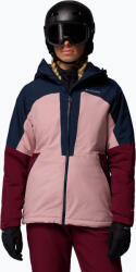 Columbia Női sídzseki Columbia Liftline eraser pink/collegiate navy/rich wine