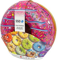 EUROGRAPHICS 550 db-os puzzle fém dobozban - Donut Rainbow (8551-5782) (8551-5782)