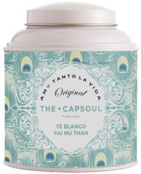 The Capsoul fehér tea, Pai Mu Than, infúziós típusú, gyógynövényes, antioxidáns, gyulladáscsökkentő, 100%-ban természetes összetevők, 60 g (167250)
