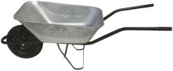 J. A. D. Tools 11943 Építőipari talicska, 80 l, felfújható kerék, horganyzott, 100 kg teherbírás