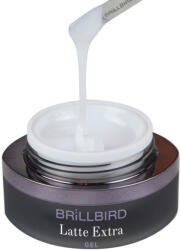 Brillbird Latte Gel Extra - Latte Műköröm építőzselé 5ml TF