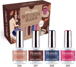 BrillBird Hot Cocoa Season Hypnotic Gel&Lac Kit 4x4 ml TF