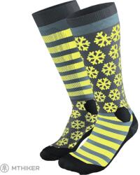 Dynafit FT GRAPHIC térdzokni, smoke blue (EU 35-38)