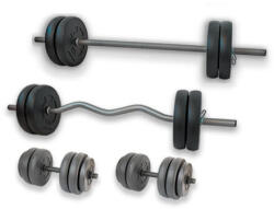 GazoFitness GazoFitness® Hardcore Szuperszett 72 kg (Menetes kézisúlyzórúddal)