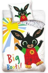 Carbotex Ágyneműhuzat - Bing nyuszi és szivárványos napocska, 140×200 + 70×90 cm (01215-BINGSLUNICA)