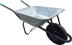 J. A. D. Tools építőipari talicska, 80 l, teli kerék, horganyzott test, 100 kg (11940)