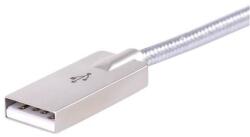 DEVIA Кабел Devia Vipper, от USB-A(м) към Lightning(м), 1m, сребрист (IT10046)