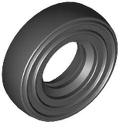 LEGO® Alkatrészek (Pick a Brick) Fekete 14mm D. x 4mm kerék 313926 (313926)