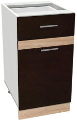  Salandra egyfiókos alsó konyhaszekrény IC 40 Dark sonoma N