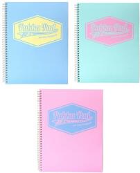 Pukka Pad Caiet spirală cu riglă PUKKA PAD A/4 100 coli Pastel 26159 (26159)