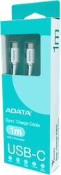ADATA USB 3.2 - USB TypeC - cablu TypeC 1m plastic alb CACC-100PN-WH (CACC-100PN-WH)