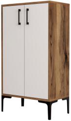 ASIR GROUP Cipőtároló Prag - Diós, Fehér