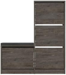 AG Cipőtároló Dude - Sötétbarna