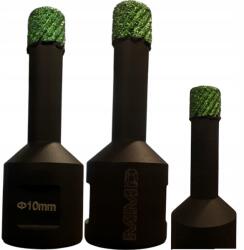 MMD Gyémánt lyukfúró, keményforrasztott MMD Ø10 mm M14 greslaphoz, kerámiához, csempéhez (MMD Otwornica diamentowa MMD Ø10 mm x M14)