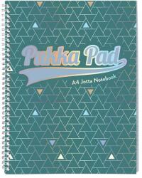 Pukka Pad Caiet spiralat cu riglă PUKKA PAD A/4 100 pagini Glee verde 26148 (26148)