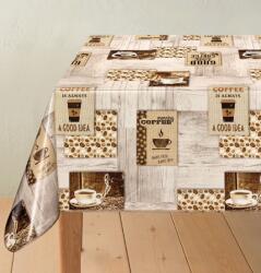 Dekorama Coffee Foltálló és Vízlepergető Asztalterítő 140 x 2000 cm ( Tekecs )