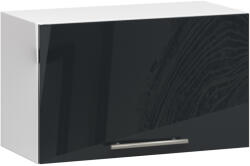 Akord Oliwia 60 Felső Szekrény Fehér/Grafit Magasfényű