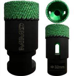 MMD Gyémánt lyukfúró, forrasztott MMD Ø32 mm M14, greslaphoz, kerámiához, csempéhez (MMD Otwornica diamentowa MMD Ø32 mm x M14)
