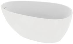Rune Cada freestanding Rune Hilda acril alb lucios 170x80 cm (5940541333746)