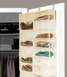 Timeless Tools Ajtóra Szerelhető Cipőtároló - Bézs