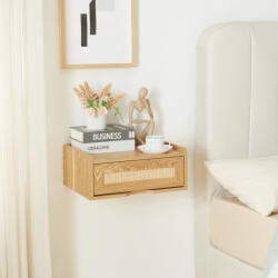 PremiumXL Fali Polc Fiókkal Ljuredsø 40x30x16, 5 cm Tölgy Hatású