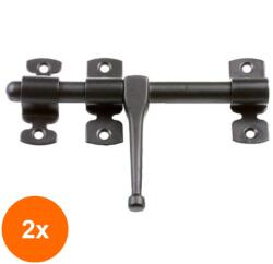 Ideal Feroluc Set 2 x Zavor Model Fresno, L140 mm, Finisaj Negru (EDI-2xIFR-18151)