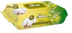 Sleepy Servetele Umede Sleepy, Bumbac, cu Ulei de Masline, 50 Bucati (SMT-0038)