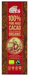 Chocolates Solé Ciocolata Neagra bBo si Fairtrade 100% Cacao, Chocolates Sole, 25 g