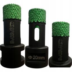 MMD Gyémánt lyukfúró, keményforrasztott MMD Ø20 mm M14 greslaphoz, kerámiához, csempéhez (MMD Otwornica diamentowa MMD Ø20 mm x M14)