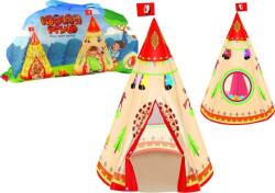 LeanToys Gyermek Tipi Sátor Indiai Kerti Stílusban Krém 160 cm x 105 cm (15246) (15246)