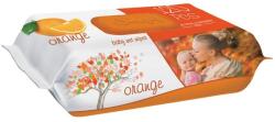 Sleepy Servetele Umede pentru Bebelusi, Sleepy, Portocala, 120 Bucati (SMT-0026)