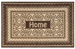 Delta Carpet Covor Dreptunghiular pentru Usa Intrare, 40 x 60 cm, Crem / Maro, Model Home Natura (NATURA-996-91-0406) Pres