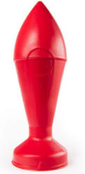  Zizi Glide - prémium piros anális plug 18 x 6 cm - szexshoponline