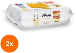 Sleepy Set 2 x 100 Servetele Umede Sleepy Easy Clean Herbal Soap Additive (AMS-2xSMT-1029)