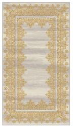 Delta Carpet Covor Dreptunghiular, 160 x 230 cm, Auriu / Gri, Iris Model Oriental 28029/101 (IRIS-28029-101-1623) Covor