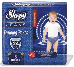 Sleepy Scutece Chilotel Bebelusi Sleepy Jeans, Marimea 5, 11-18 kg, 24 Bucati (SMT-0295)