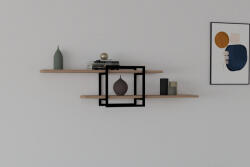  Mone Fali Polc - Atlanti/Fenyő