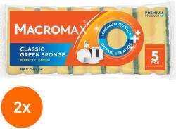 Macromax Set 2 x 5 Bureti de Vase Macromax Classic, cu Canelura (AMS-2xSMT-1439)