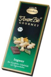 Liebhart's Gesundkost Ciocolata Amaruie cu Ghimbir, 55% Cacao, 100 g , Liebhart's Amore Bio