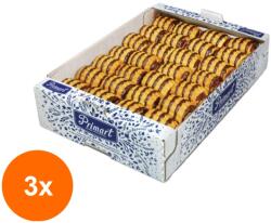 Primart Set 3 x Fursec cu Umplutura de Fructe si Glazura de Cacao Primart, 800 g