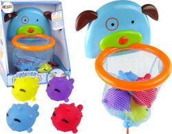 LEAN Toys Fürdőjáték Mini Kosárlabda Kutya Gumihal 13275 (13275) (13275)