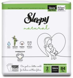 Sleepy Scutece Bebelusi Sleepy Natural Double, Marimea 2 Mini, 3-6 kg, 84 Bucati (SMT-0300)