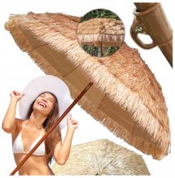 MTA Kerti Napernyő Nagy Hawaii Strand 160 CM Erkély Terasz Kiváló Minőség (PARASOL HAWAJSKI SZEROKI SKŁADANY JAKOŚĆ HQ)